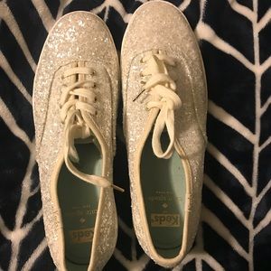 Kate spade glitter keds